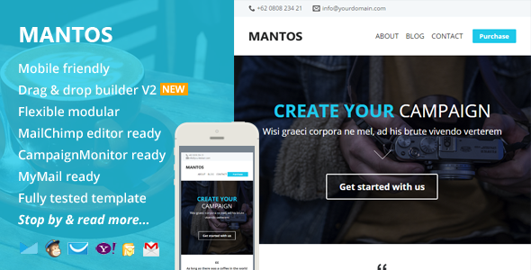ThemeForest Mantos Responsive Email with Template Editor 9401993 ThemeForest Mantos Responsive Email with Template Editor 9401993