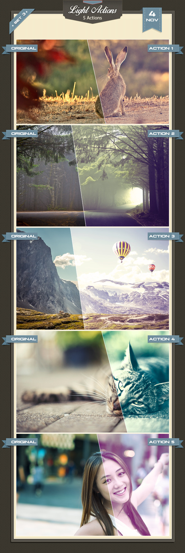 GraphicRiver Light Actions III 9402028 GraphicRiver Light Actions III 9402028