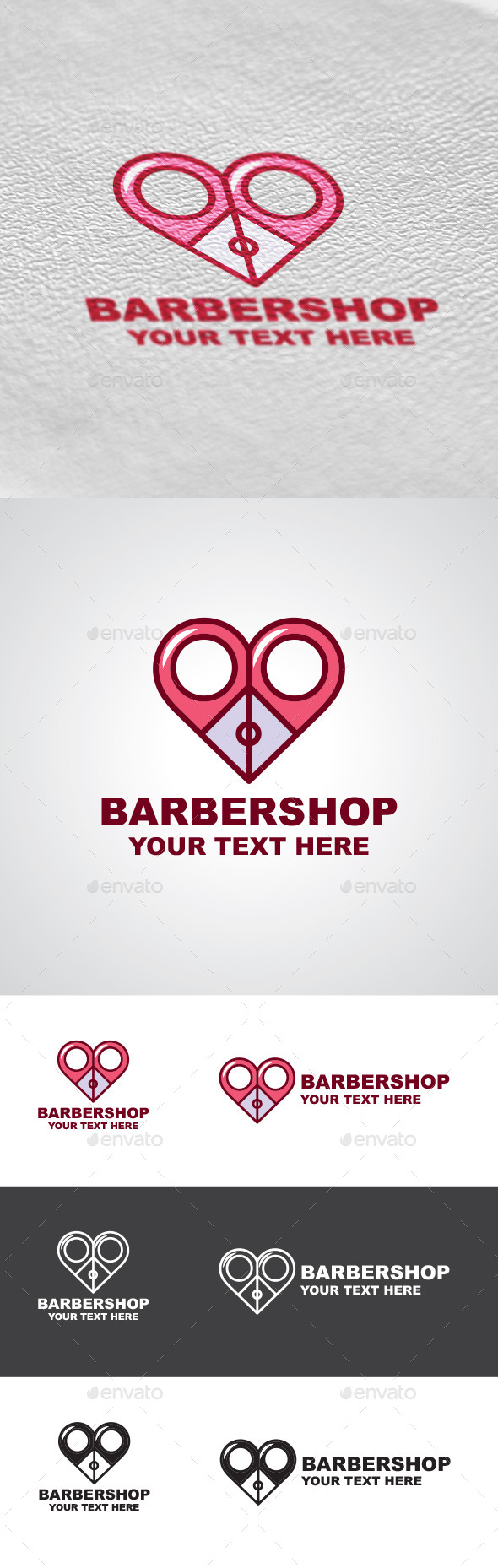 GraphicRiver Barbershop Logo Design 9402986 GraphicRiver Barbershop Logo Design 9402986