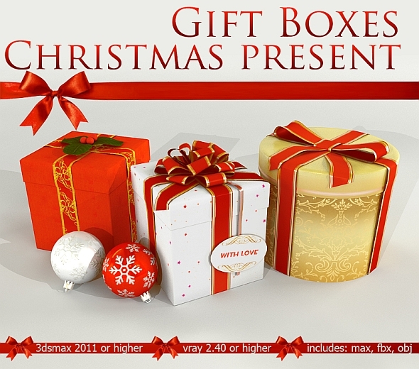 3DOcean Gift Boxes Christmas present 9403983 3DOcean Gift Boxes Christmas present 9403983