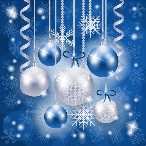 GraphicRiver Christmas Background in Blue on Snow Texture 9405275 GraphicRiver Christmas Background in Blue on Snow Texture 9405275