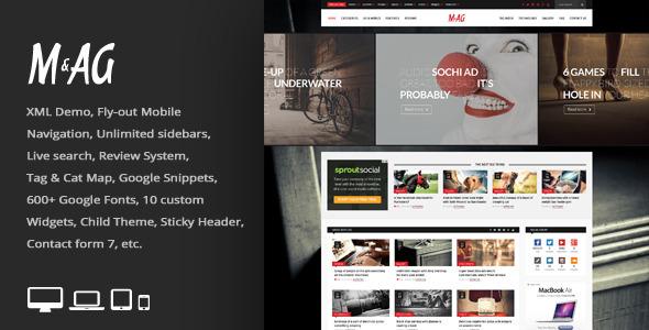 ThemeForest MAG = Grid Magazine News WordPress Theme 9319716 ThemeForest MAG = Grid Magazine News WordPress Theme 9319716