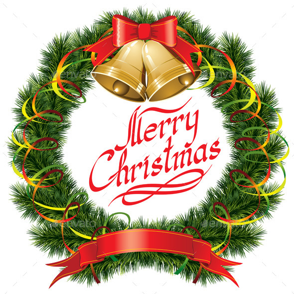 GraphicRiver Christmas Bells with Christmas Tree 9406410 GraphicRiver Christmas Bells with Christmas Tree 9406410