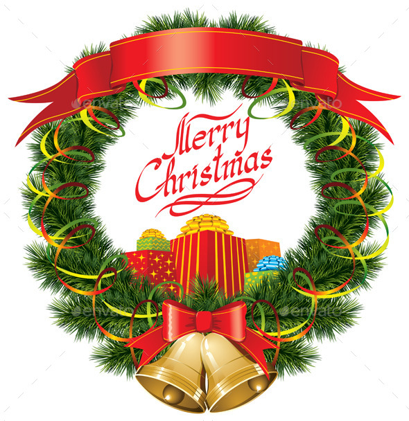 GraphicRiver Christmas Bells with Christmas Tree 9406435 GraphicRiver Christmas Bells with Christmas Tree 9406435