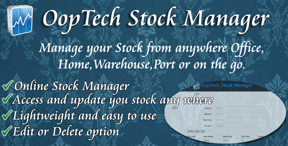 CodeCanyon OopTech Stock Manager- Transaction & Inventory 9288047 CodeCanyon OopTech Stock Manager- Transaction & Inventory 9288047
