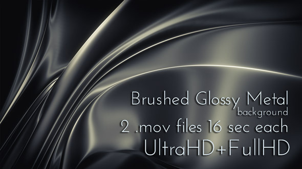 Brushed Glossy Metal Surface Brushed Glossy Metal Surface