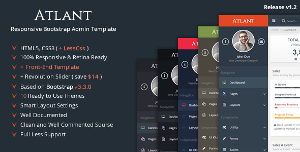 ThemeForest Atlant Bootstrap Admin Template with Frontend 9217590 ThemeForest Atlant Bootstrap Admin Template with Frontend 9217590