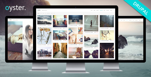 Oyster - Creative Photography Drupal Theme