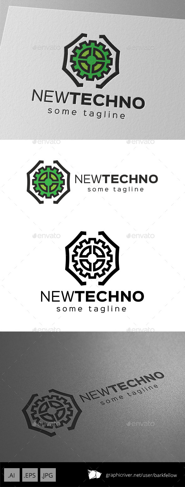 GraphicRiver Techno Industry Logo 9409839 GraphicRiver Techno Industry Logo 9409839