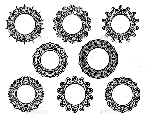 Set Lace Frames (Borders)