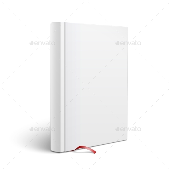 GraphicRiver Blank Vertical Book with Bookmark Template 9410515 GraphicRiver Blank Vertical Book with Bookmark Template 9410515