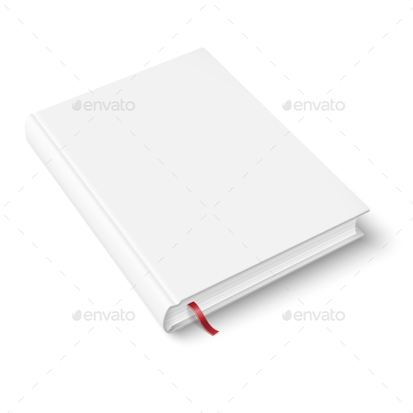 GraphicRiver Blank Book Template with Bookmark 9410521 GraphicRiver Blank Book Template with Bookmark 9410521