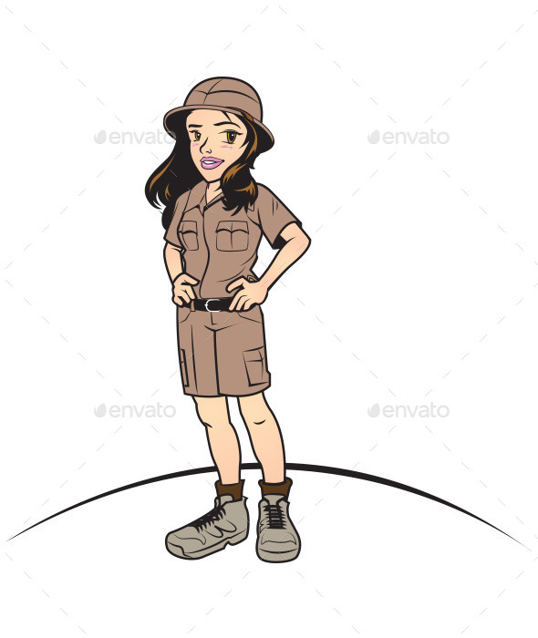 GraphicRiver Young Safari 9410713 GraphicRiver Young Safari 9410713