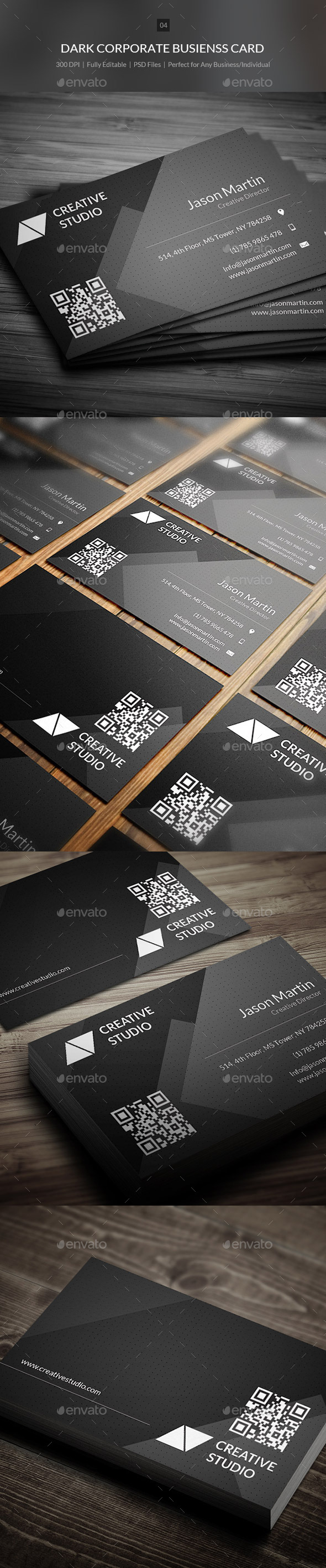GraphicRiver Dark Corpoate Business Card 04 9411203 GraphicRiver Dark Corpoate Business Card 04 9411203