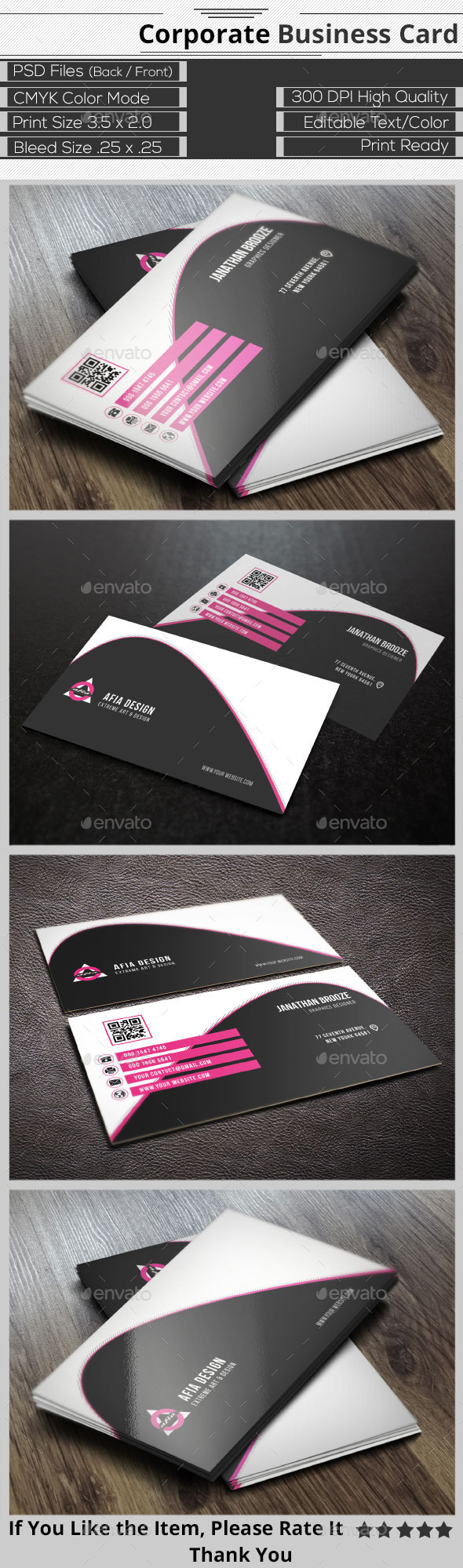 GraphicRiver Clean Corporate Business Card 9411330 GraphicRiver Clean Corporate Business Card 9411330