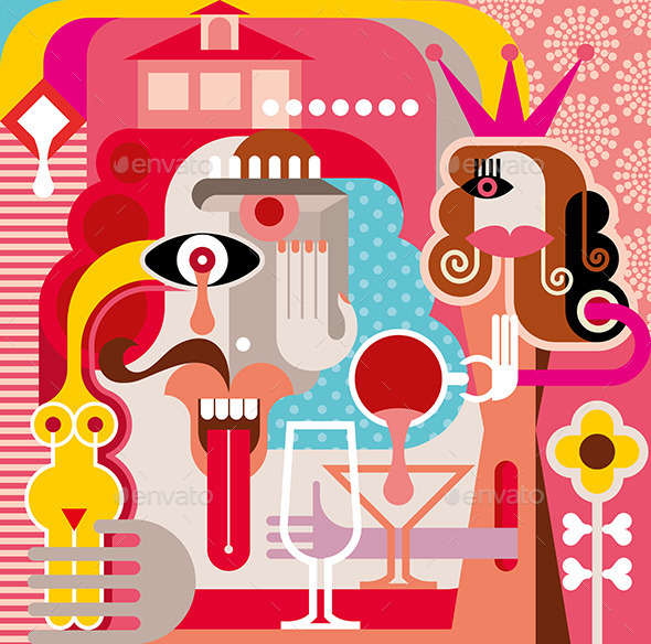 GraphicRiver Woman and Man 9411814 GraphicRiver Woman and Man 9411814