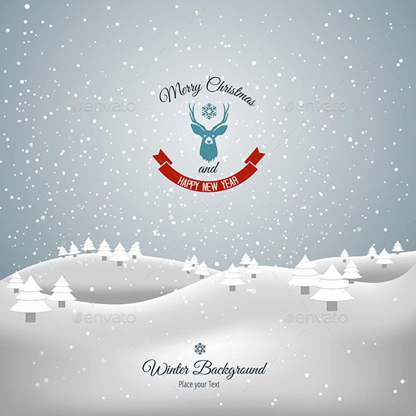 Merry Christmas Landscape Merry Christmas Landscape