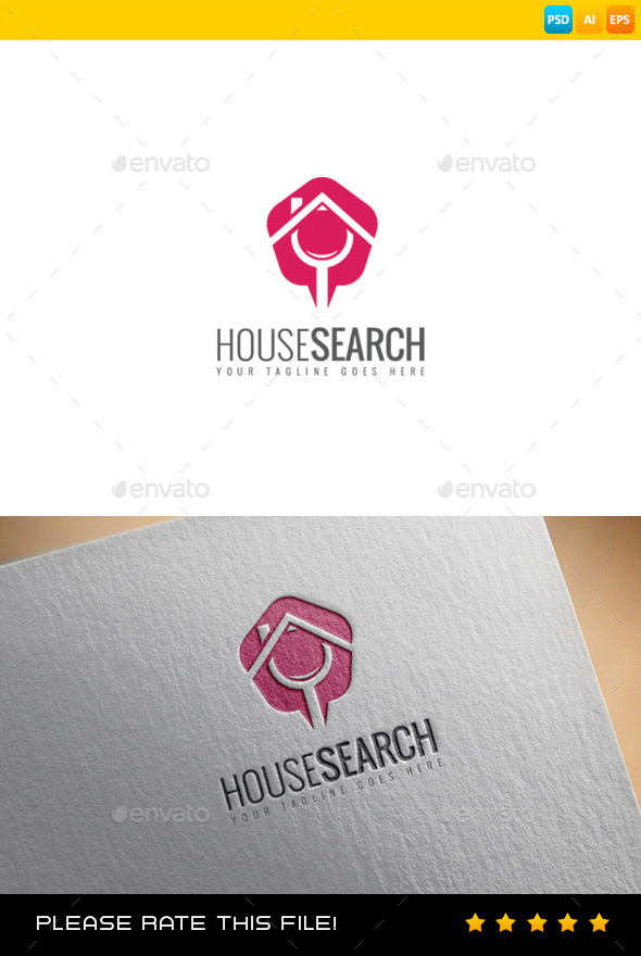 GraphicRiver House Logo 9412054 GraphicRiver House Logo 9412054
