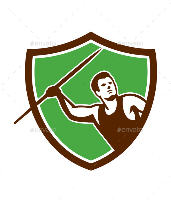 GraphicRiver Javelin Throw Track and Field Athlete Shield 9412244 GraphicRiver Javelin Throw Track and Field Athlete Shield 9412244