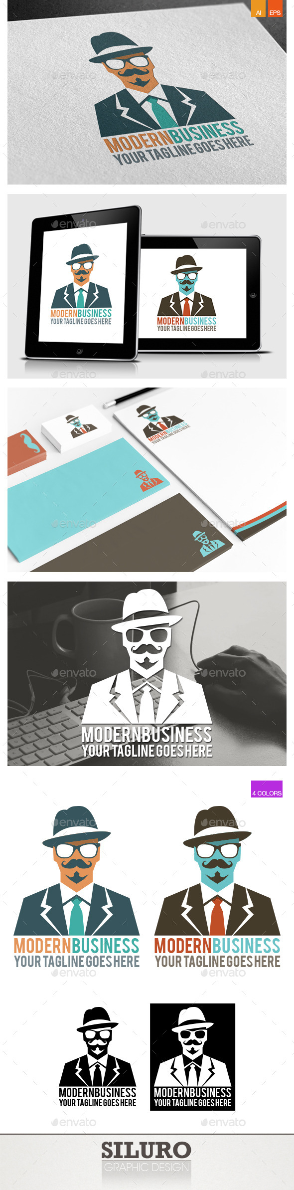 GraphicRiver Modern Business II Logo 9412531 GraphicRiver Modern Business II Logo 9412531
