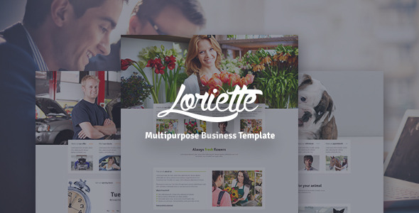 ThemeForest Loriette HTML5 Business Template 9331854 ThemeForest Loriette HTML5 Business Template 9331854