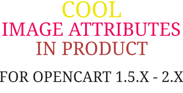 CodeCanyon Cool image attributes for Opencart 9414231 CodeCanyon Cool image attributes for Opencart 9414231