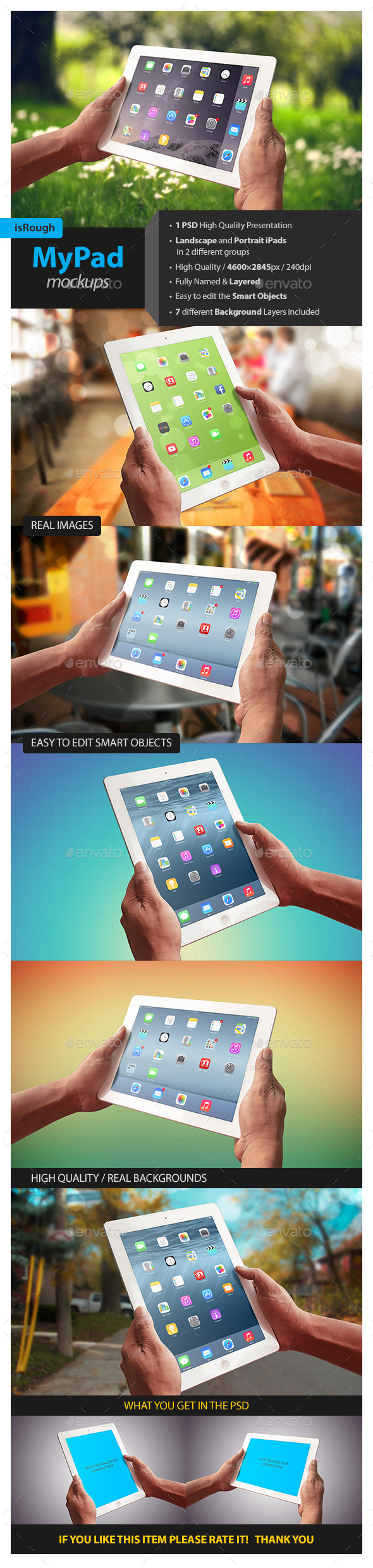 MyPad Mockups MyPad Mockups