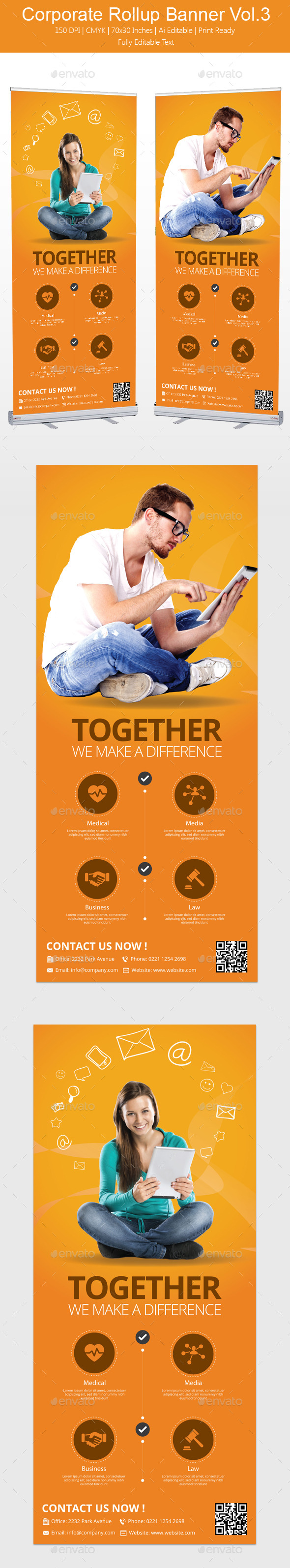 Corporate Rollup Banner Vol3 Corporate Rollup Banner Vol3