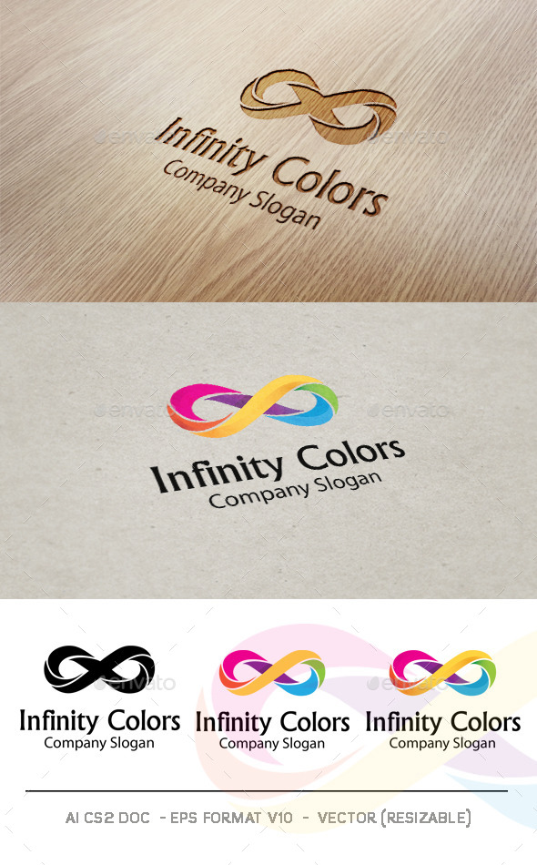 GraphicRiver Infinity Colors V2 Logo 9426029 GraphicRiver Infinity Colors V2 Logo 9426029