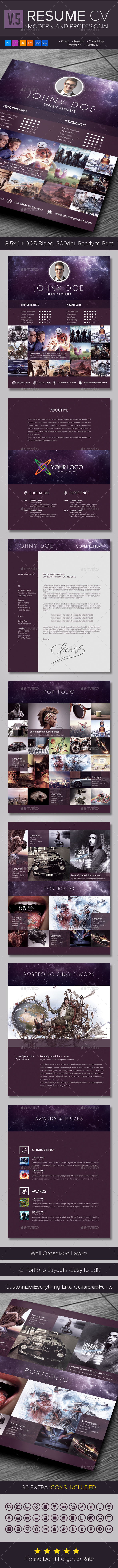 GraphicRiver Modern Resume Cv 0.5 9426727 GraphicRiver Modern Resume Cv 0.5 9426727
