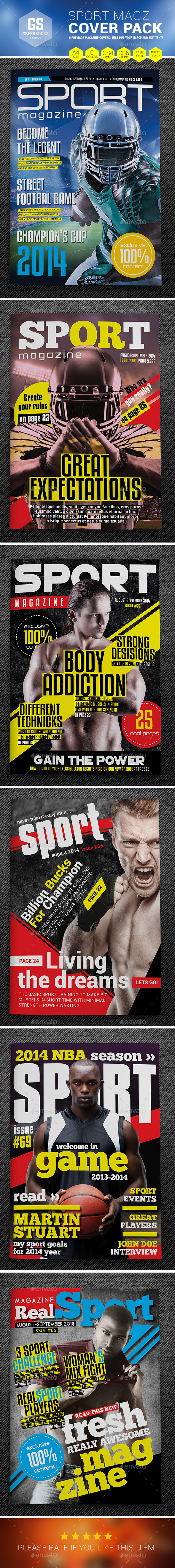 GraphicRiver Sport Cover Templates 9342763 GraphicRiver Sport Cover Templates 9342763