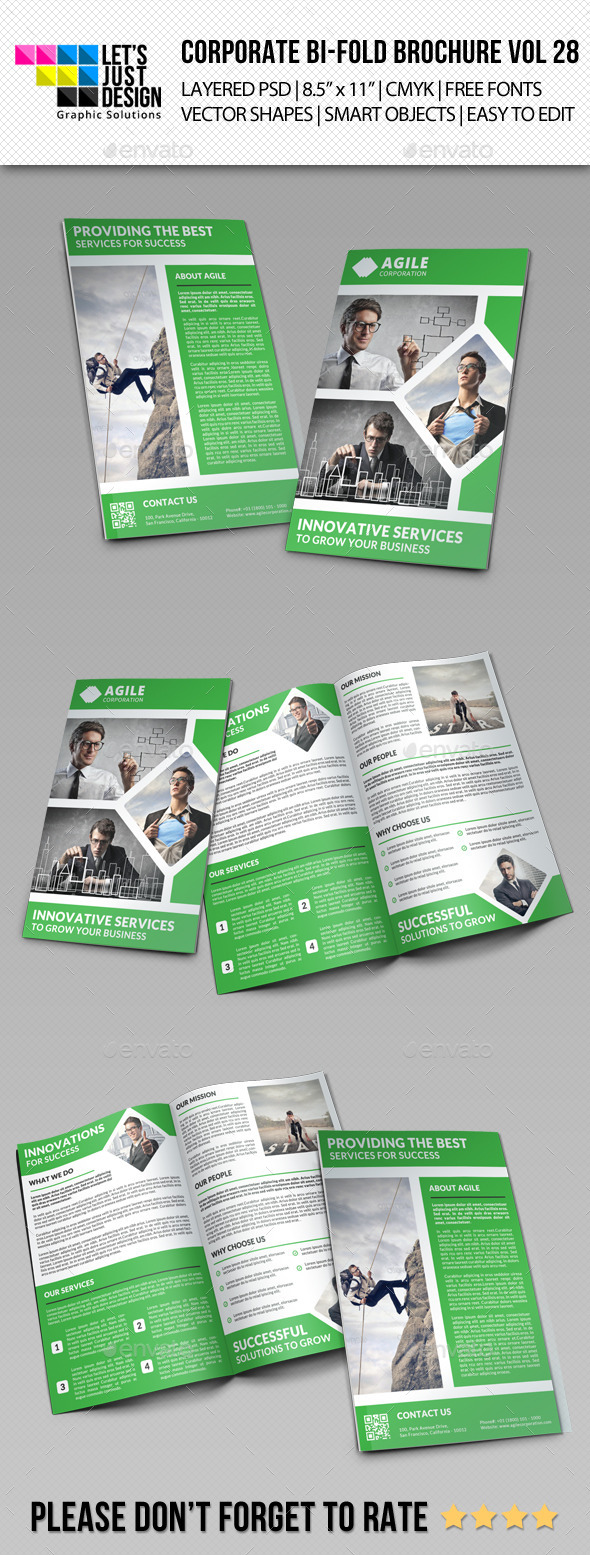 GraphicRiver Creative Corporate Bi-Fold Brochure Vol 28 9427075 GraphicRiver Creative Corporate Bi-Fold Brochure Vol 28 9427075