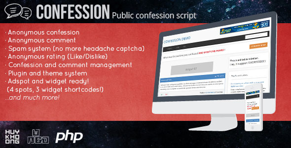 CodeCanyon Confession Script Anonymous Confessions 9427603 CodeCanyon Confession Script Anonymous Confessions 9427603