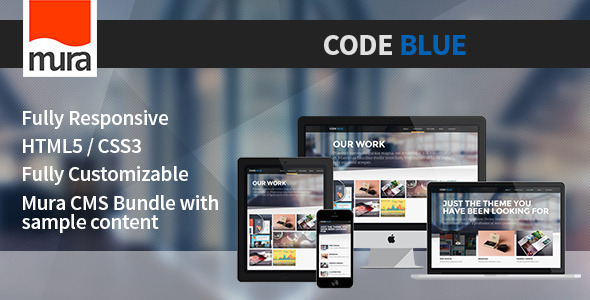 Code Blue - Premium Mura CMS Theme