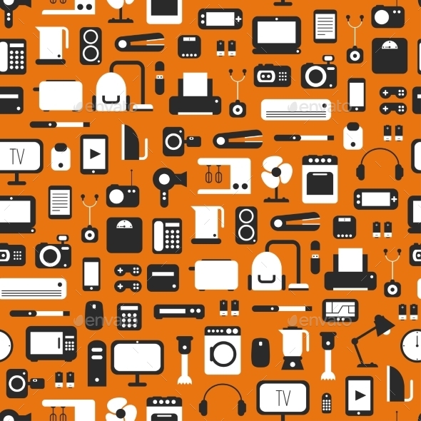 GraphicRiver Seamless Pattern of Electronic Devices 9429341 GraphicRiver Seamless Pattern of Electronic Devices 9429341