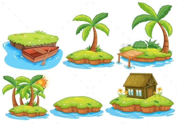 GraphicRiver Islands 9429638 GraphicRiver Islands 9429638
