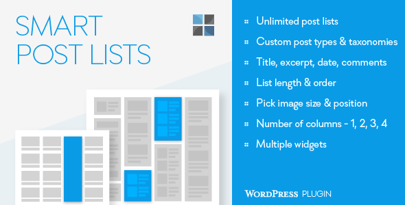 Smart Post Lists Widget for WordPress Smart Post Lists Widget for WordPress