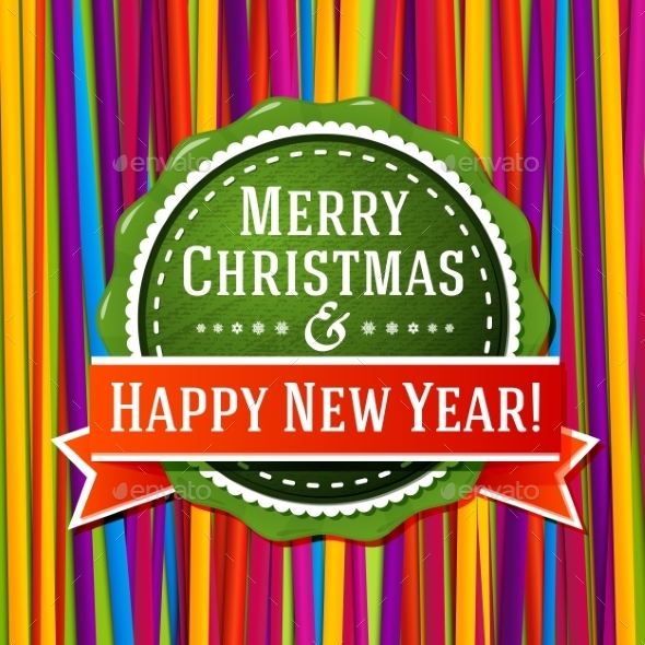 GraphicRiver Christmas and New Years Label 9431954 GraphicRiver Christmas and New Years Label 9431954