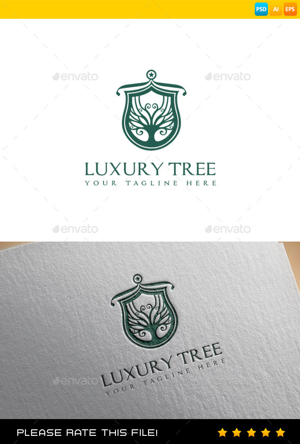 GraphicRiver Tree Logo 9432038 GraphicRiver Tree Logo 9432038