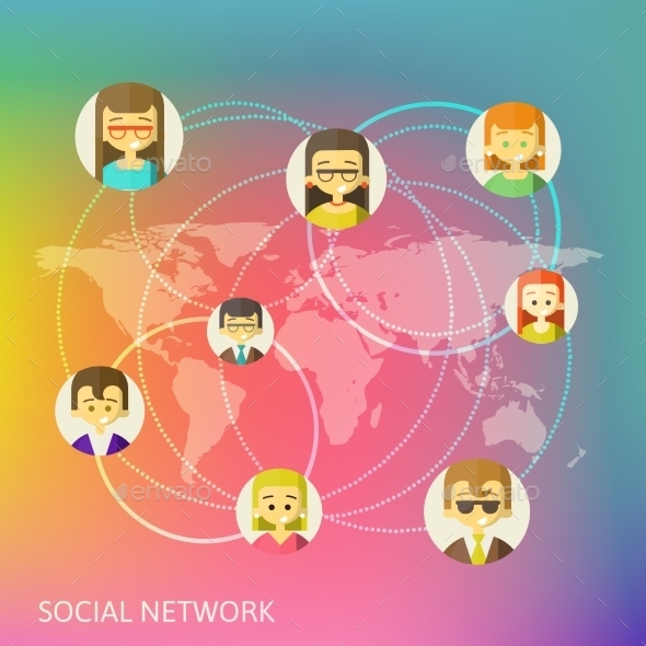 GraphicRiver Social Media Circles 9432932 GraphicRiver Social Media Circles 9432932