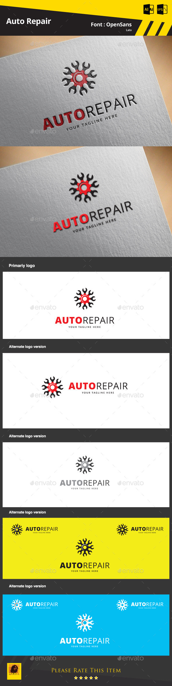 Auto Repair (Symbols)