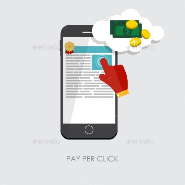 GraphicRiver Pay Per Click Flat Concept for Web Marketing 9434417 GraphicRiver Pay Per Click Flat Concept for Web Marketing 9434417