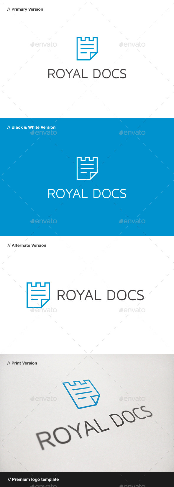 Royal Docs Logo (Objects)