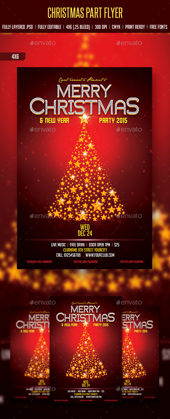 GraphicRiver Christmas Party 9436483 GraphicRiver Christmas Party 9436483