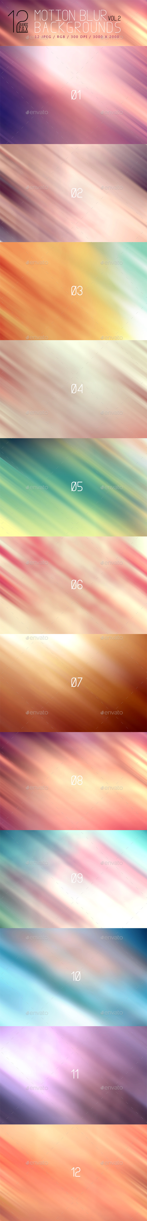 GraphicRiver 12 Motion Blur Backgrounds VOL.2 9436594 GraphicRiver 12 Motion Blur Backgrounds VOL.2 9436594