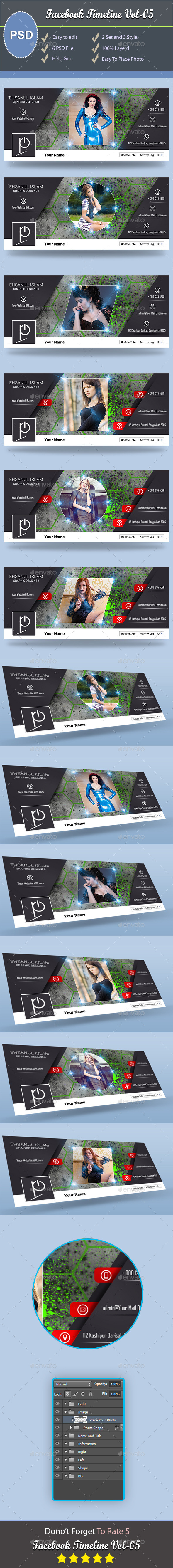 GraphicRiver Facebook Timeline Cover V5 9437200 GraphicRiver Facebook Timeline Cover V5 9437200