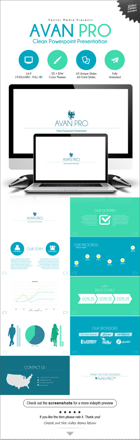 GraphicRiver Avan Pro Powerpoint Presentation 9412950 GraphicRiver Avan Pro Powerpoint Presentation 9412950