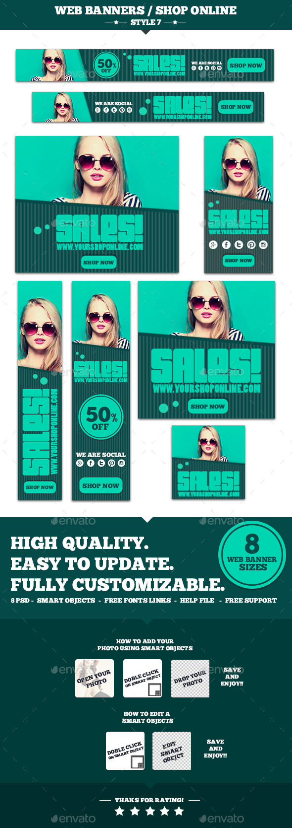 GraphicRiver Web Banners Shop Online Style 7 9439891 GraphicRiver Web Banners Shop Online Style 7 9439891