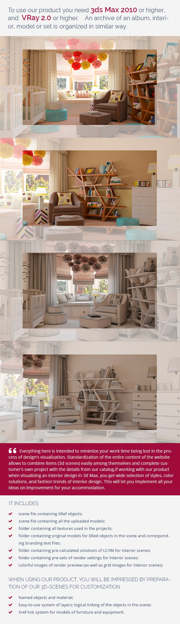 Nursery 0448 - 3DOcean Item for Sale