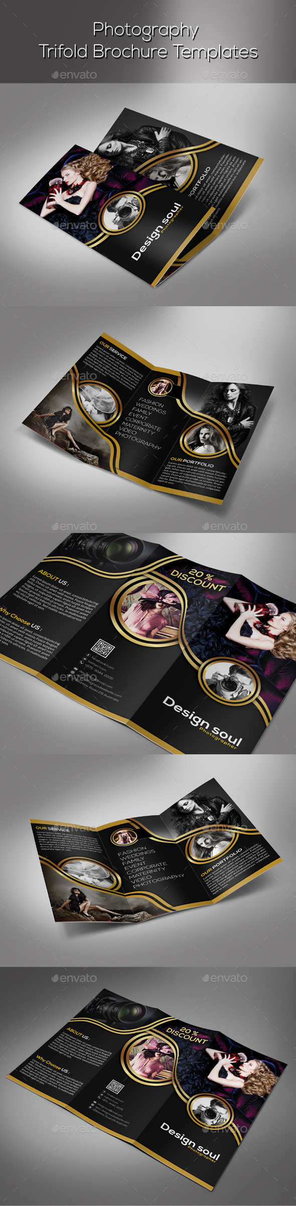 Photography Trifold Brochure Photography Trifold Brochure